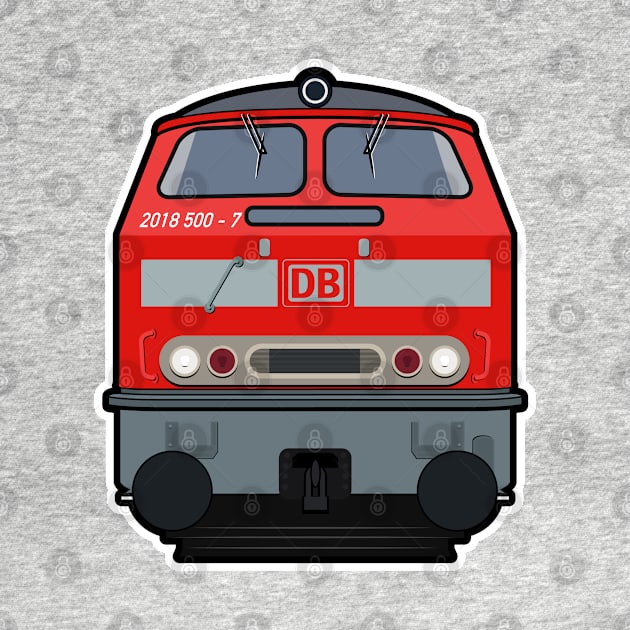 DB Class 218 by MILIVECTOR